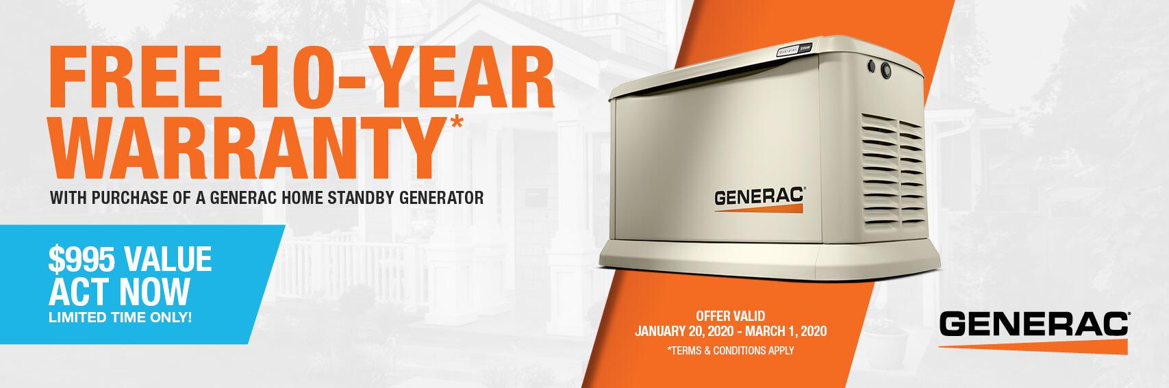 Homestandby Generator Deal | Warranty Offer | Generac Dealer | Lakewood, NJ